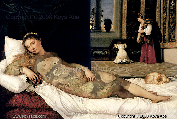 Analogies: After Venus of Urbino