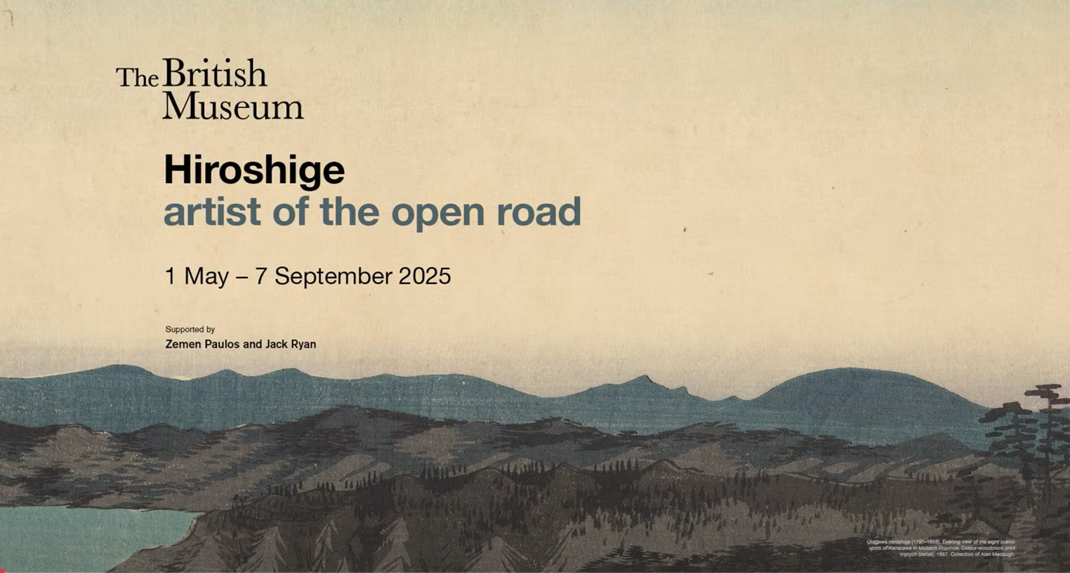 The British Museum Hiroshige Artist of the Open Road